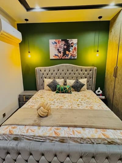 One Bedroom Fully Furnished Luxury Apartment Available For Rent In Gulberg Greens Islamabad, Project :Gulberg Arena