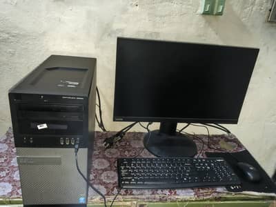Complete PC Set Core i5 4th Gen + Lenovo 24" Full HD IPS LCD