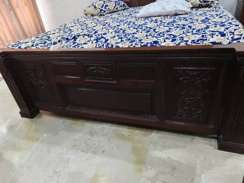sheesham Tali bed solid 1