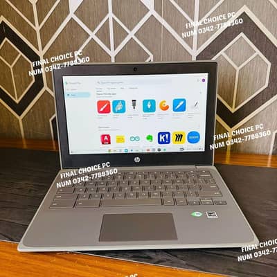 HP G8 PLAYSTORE SCHOOL RECOMMEND CHROMEBOOK 4GB 32GB 0342-7788360