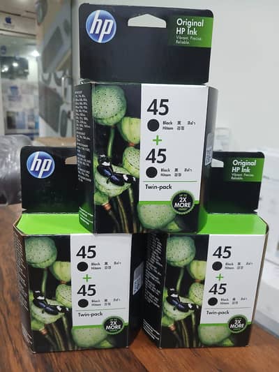 HP 45 2-pack Black Original Ink Cartridges  *CC625AA*