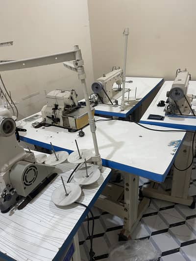 Complete hosiery setup for manufacturers