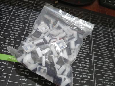 Double Shot Pudding PBT Shine Through, 133 Keycaps | 10Dbi Antennas