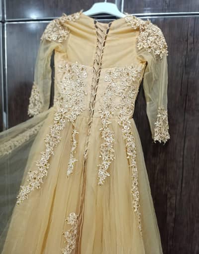 net frock full long