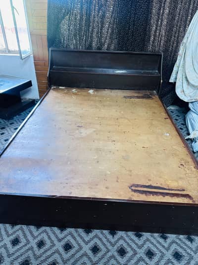 Queen Size Wooden Bed For Sale