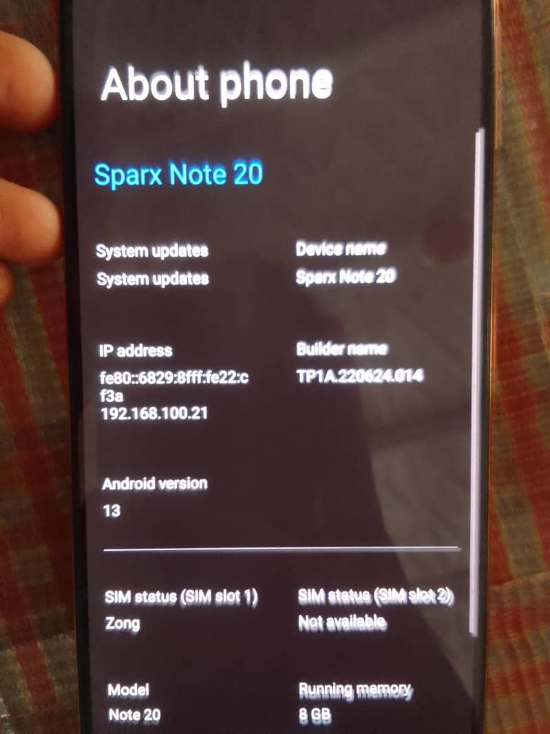Sparx Note 20 6