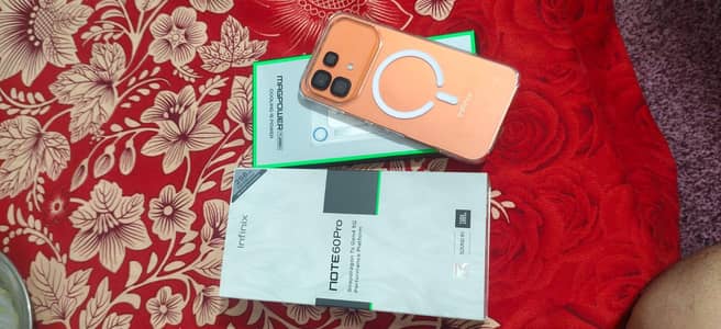 infinix note 60 pro Orange color 1 month use only