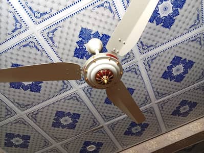 2 Golden Star Ceiling Fans