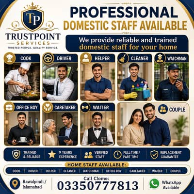 Professional Domestic Staff Available | TrustPoint Services
