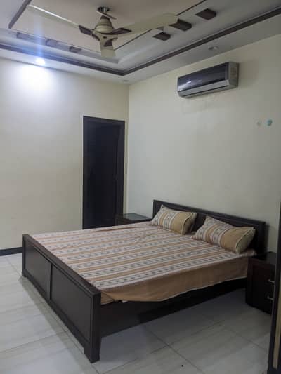 Double Bed Furnished Apartment Available For Rent In Citi Housing Society Gujranwala