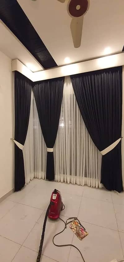 Window Curtain | Window Blind | Wallpapers | Wooden floor | Grass