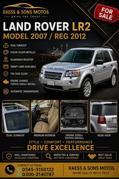Land Rover LR2 2007/2012