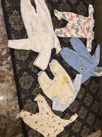 Baby winter rompers