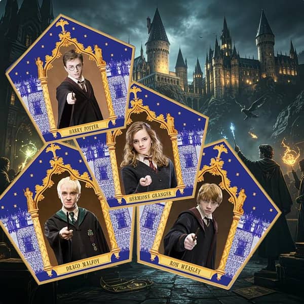 Harry Potter Chocolate Frog Wizard Trading Cards – 11 Unique Cards Set