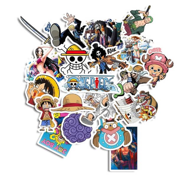 20pcs Naruto Anime Sticker Pack