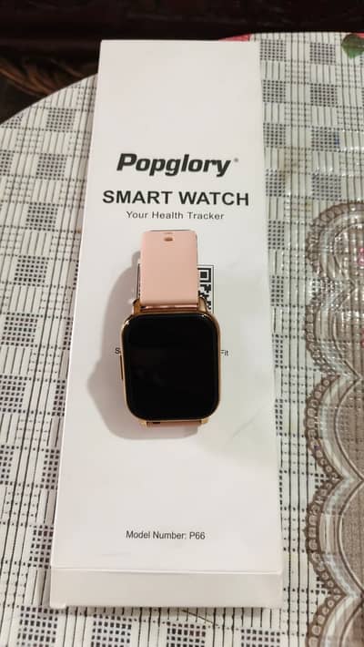Popglory Smartwatch | Model P66 | Complete Box