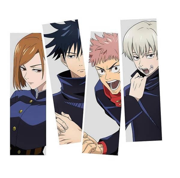 JUJUTSU KAISEN Character Collection: Bookmark Pack of 4