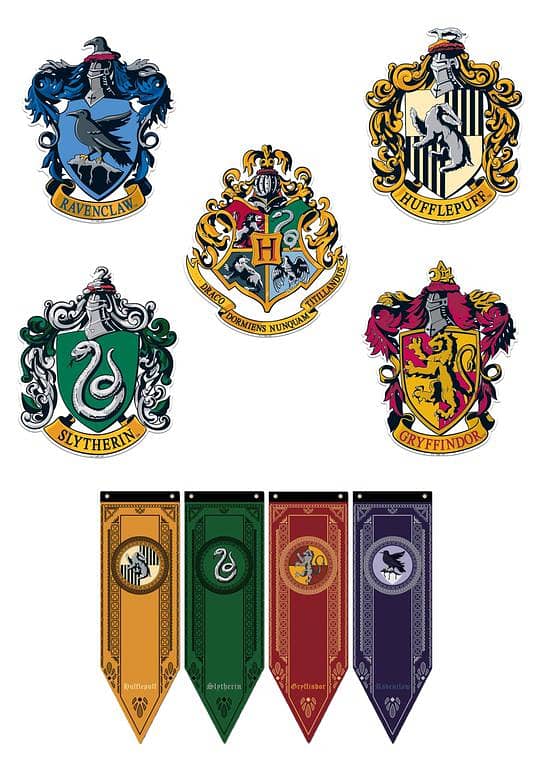 Harry potter Stickers 09 Pcs for Laptop Car Bike Phone Stickers