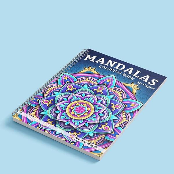 Mandala Coloring Book for Adults - 30 Intricate Patterns in 6x8 Inches