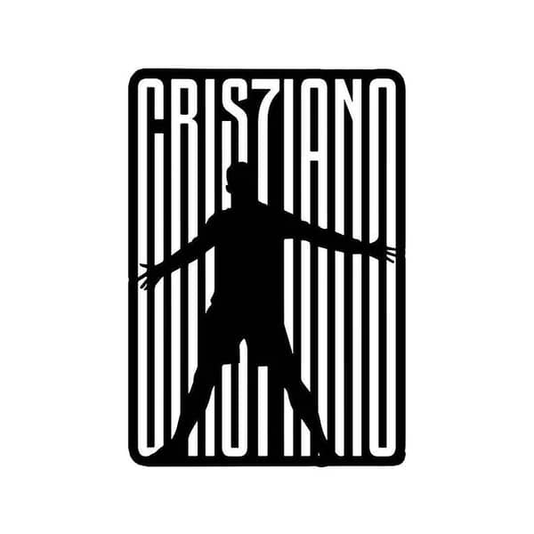 Ronaldo Stickers for Laptop  Fifa World Cup Sticker 1pcs 2x1,5 inches