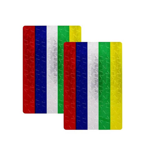 Star Stickers Foil Star Labels – 2 Sheets in Assorted Colors
