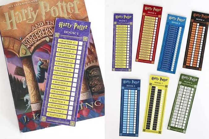 Harry Potter Bookmarks – Pack of 7