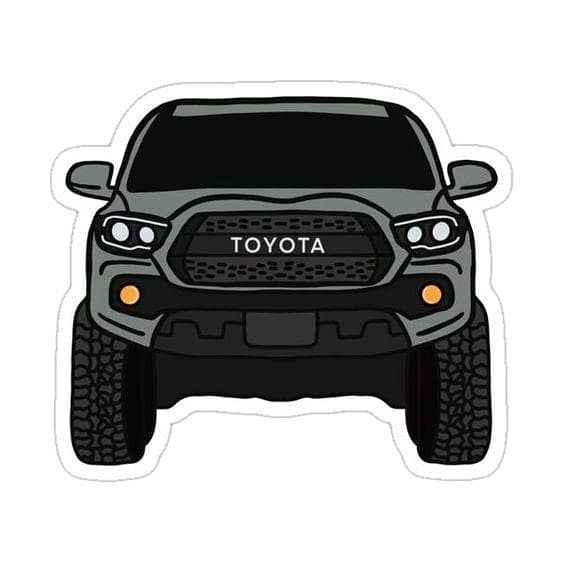 Car Sticker - Aesthetic Art Stickers for mobile back, Laptop, dairy and for decorating your stuff and making them look more attractive - 3 inch x 2 inch