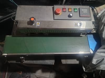Stainless steel Band sealer Fr900 with compressor and air filter