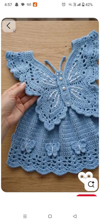 hand made crochet clothes