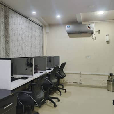 Furnished Office for Rent in Johar Town for (Call center + Software house + Marketing Office & Other Setup as You Want)