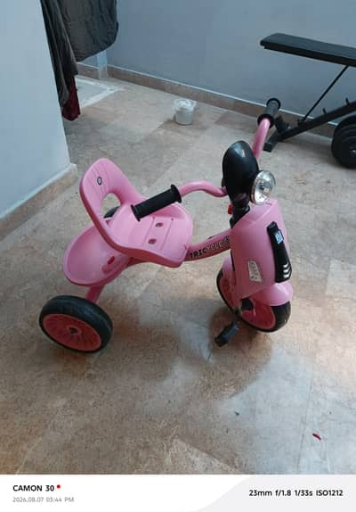 hardly used cycle, new condition