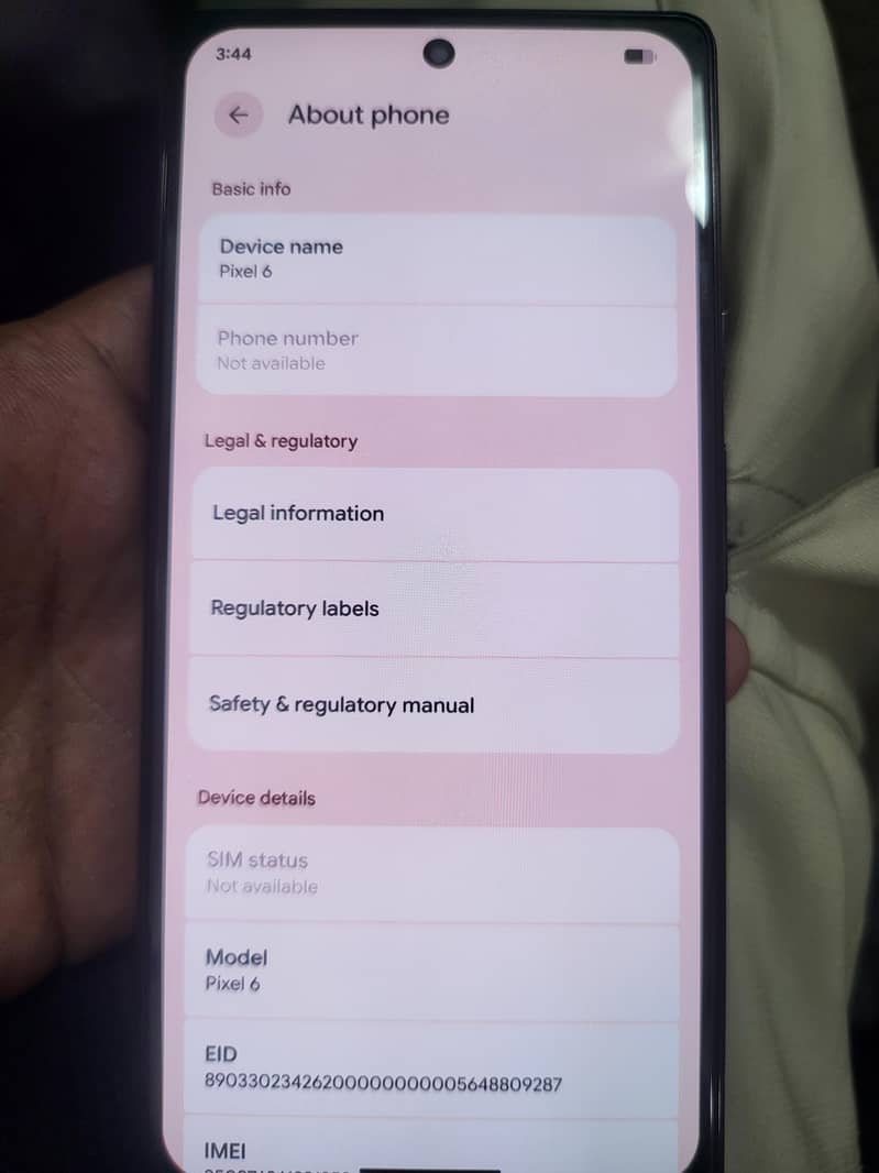 Google Pixel 6 0