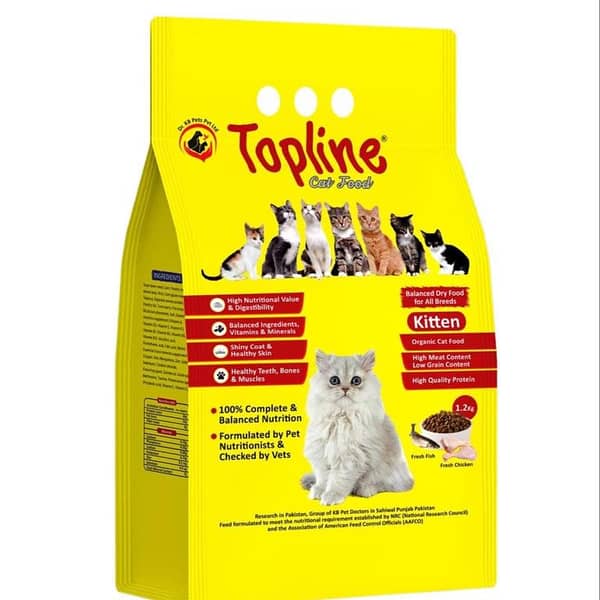 Topline Kitten Cat Food