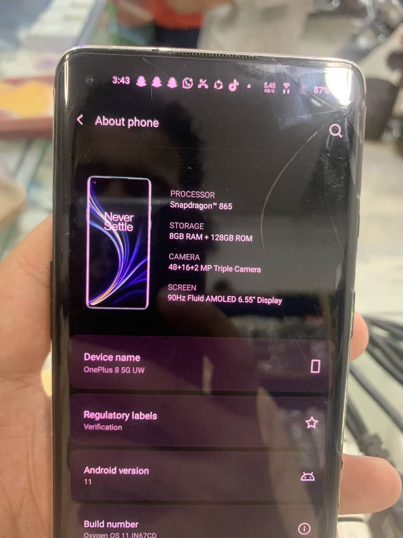 One Plus 8 1