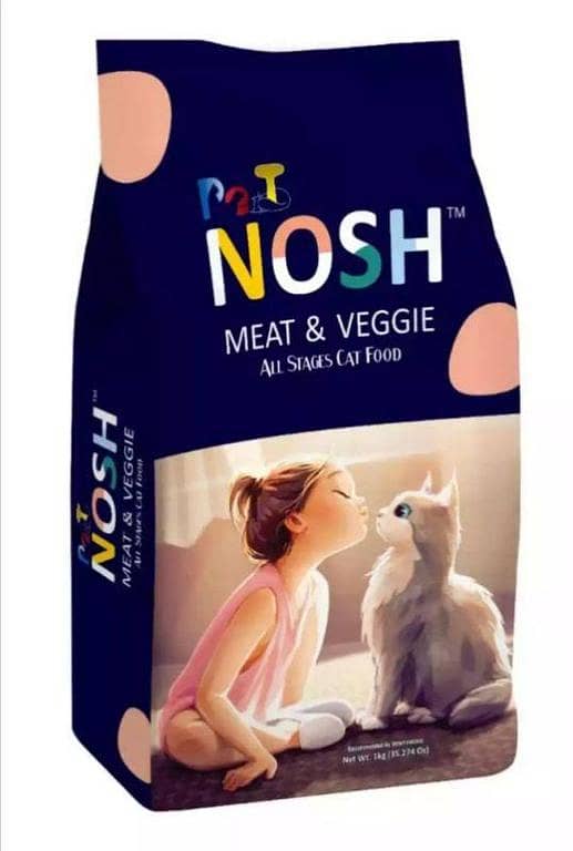 Pet Nosh Cat Food 400g, 1kg, 10kg