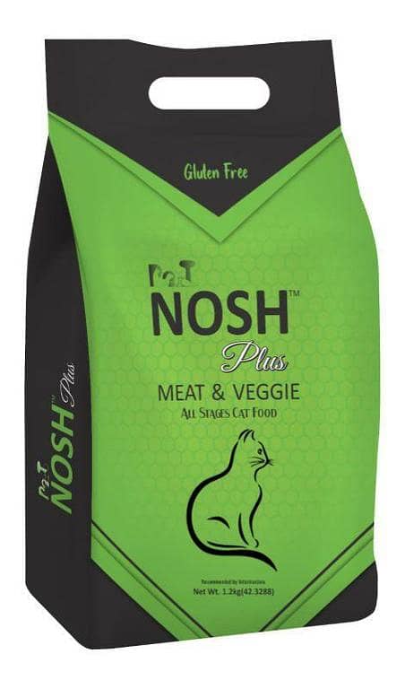 Pet Nosh Plus Cat food 400g, 1.2kg, 3.7kg, 12kg