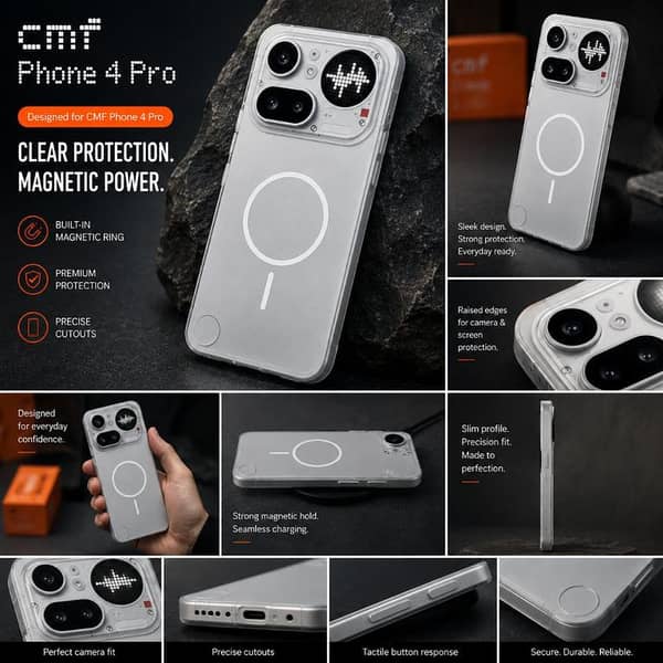 Nothing Phone 4a Pro Clear Soft Case | Premium Transparent Protection | Raised Camera & Screen Guard | Precise Cutouts | Slim Lightweight Design