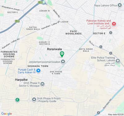 5 Marla Corner Plot for Sale in A Block, DHA Phase 9 Town Lahore