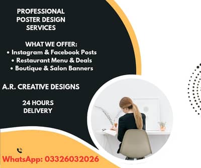 Professional Logo, Banner & Social Media Post Design Service