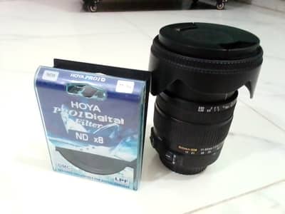 Sigma 17-50mm f/2.8 EX DC OS HSM Lens with Hoya ND x8 77mm