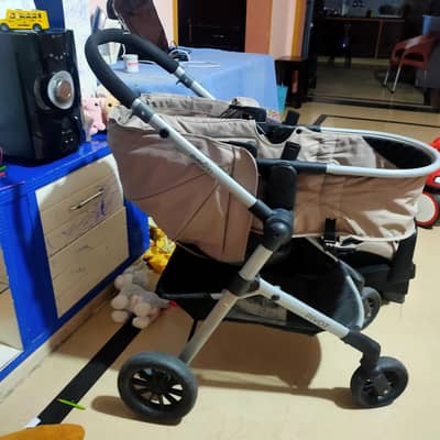 pram + car seat
