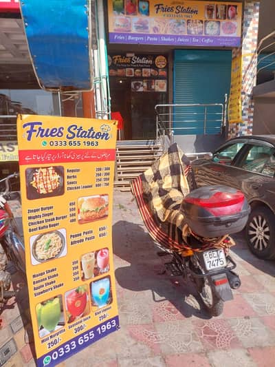 Running Fast Food Restaurant for sale