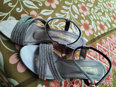 grey sandal