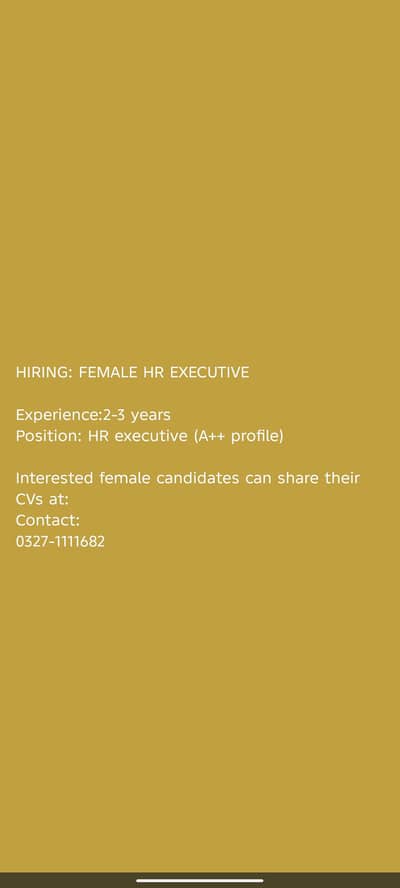 Female HR Executive