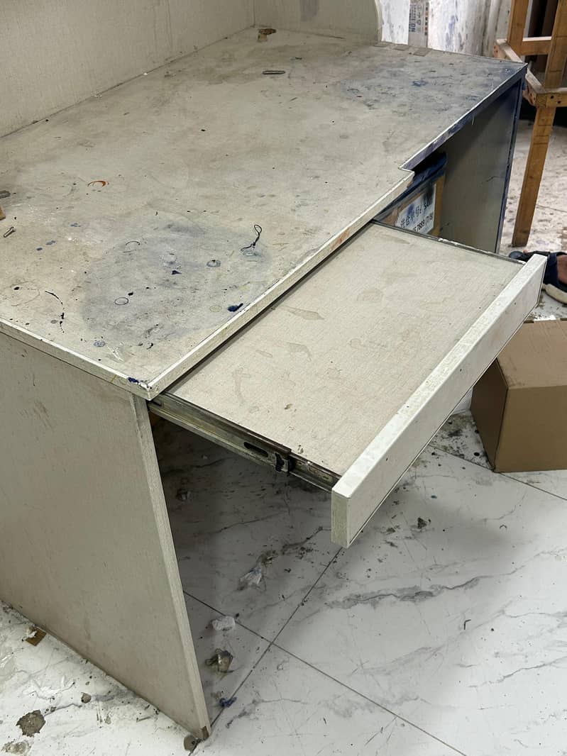 Computer Table | Study Desk | With Bookshelf 1