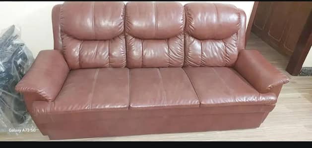 Artificial leather sofa set