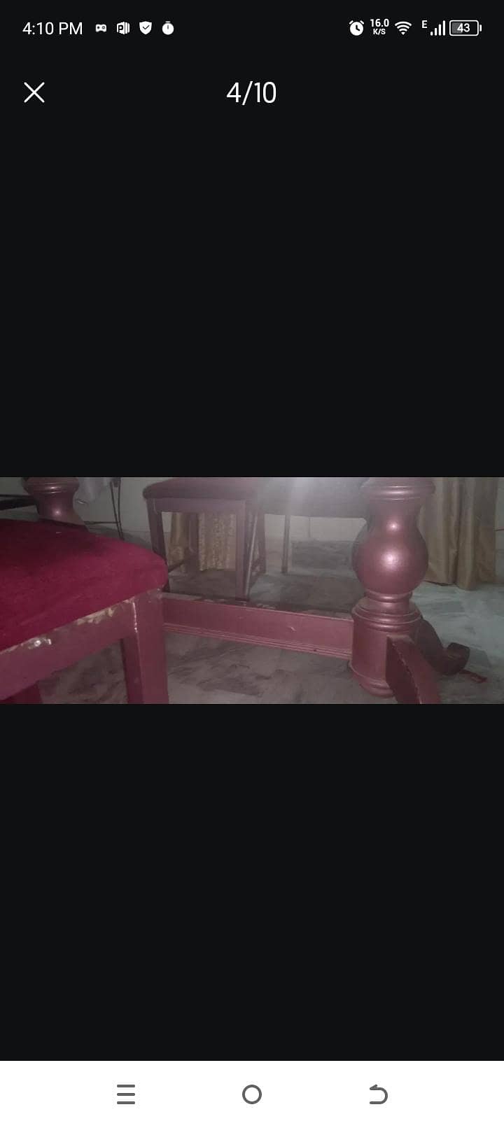 handmade solid dinning table 2