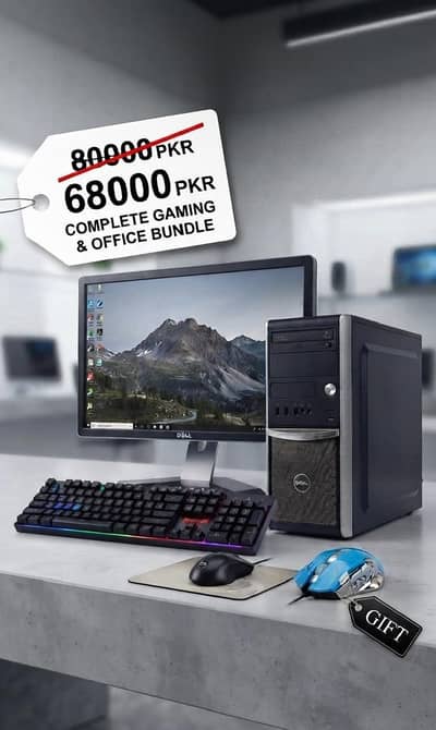 Core i5 3rd Gen PC | 16GB RAM | SSD + HDD | 2GB Graphics | Dell LED
