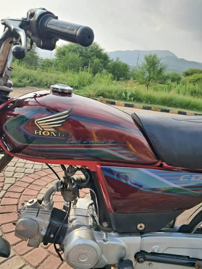 Honda cd 70 2017 baik for sall condition 10/10 documents claier ha