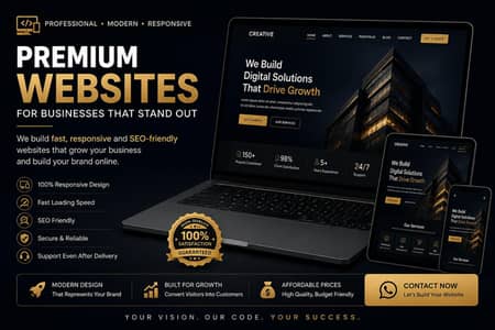 Build Your Online Presence with a Pro Website.